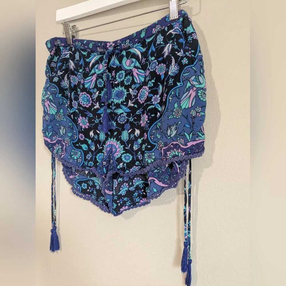 Spell Kiss the Sky Shorts Blue Jay M